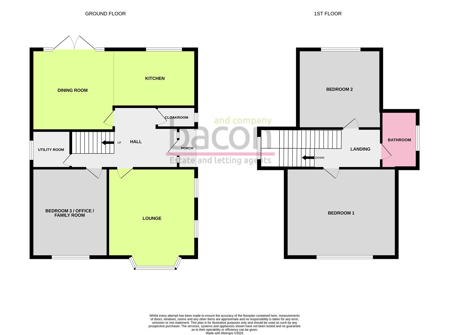 Floor Plan | House - Detached | Sompting Avenue, Broadwater, Worthing | Sold - Subject to Contract